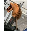 Image 2 : Children's Plush Stick Horse with Sounds