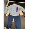 Image 1 : Rococo 3pc (24m) Outfit-Cardigan, bodysuit & pant