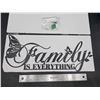 Image 2 : Family is Everything Wall Decor