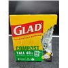 Image 1 : Glad Compost Tall 49L Garbage Bags 10ct