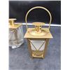 Image 2 : Lot of 2 Tea Light Lanterns