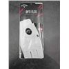 Image 2 : Callaway Opti Flex Leather Palm Golf Glove, Men's, Right
