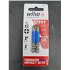Image 2 : Wiha TST Terminator Blue Impact Bits (2 x 3)