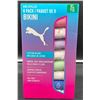 Image 1 : Puma Girls 8 Pack of Cotton Blend Bikini Underwear XL