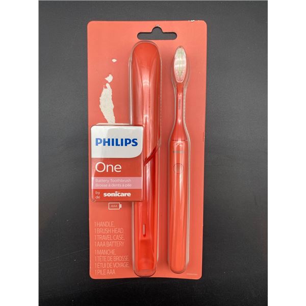 Philips One Battery Toothbrush in Pink