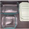 Image 1 : Pyrex Ware Glass Baking Dish 2 Pieces
