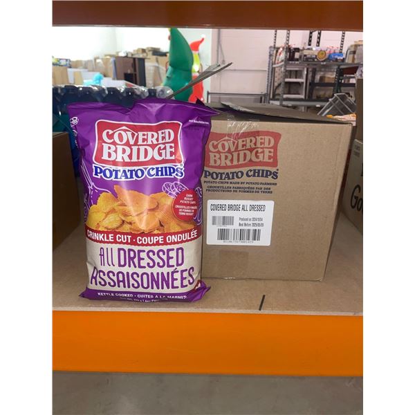 Covered Bridge Potato Chips All Dressed 12 x 170g