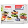Image 1 : Rubbermaid Brilliance 16 Piece Set
