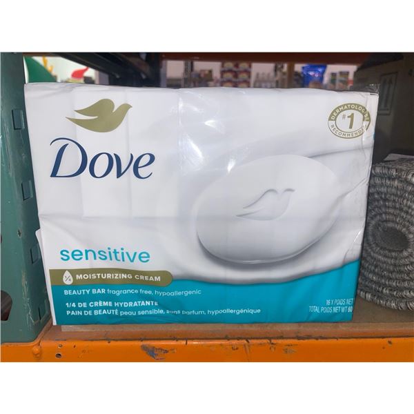 Dove Sensitive Moisturizing Cream 16 Soap Bars