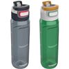 Image 1 : Kambukka Elton 1000ml (33 oz) Water Bottle with 3-in-1 Lid, Pack of 2
