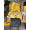 Image 2 : Full Premium Deer Skin Leather Gloves Size XL 2 Pair