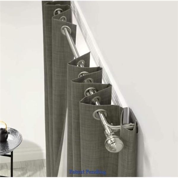 Couture Decorative Blackout Curtain Rod