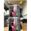 Image 1 : Lot of 2 Stay Lit, 2 sets of 50 Light Holiday Light Strings