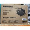 Image 2 : Panasonic FV-0511VQ1 WhisperCeiling DC Ventilation Fan, Speed Selector, SmartFlow Technology, Quiet
