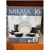 Image 2 : Mikasa Rowna 16 Pc Stoneware Dinnerware Set