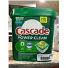 Image 1 : Cascade Power Clean Dishwasher Detergent 1.77 KG