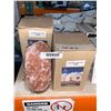 Image 2 : Salt Lamp Plus Natural Salt Lamps Pink 2-3Kg Lot of 2