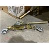 Image 3 : Multifunction Hand Power Puller Wired Rope Cable Puller Tighten Tool Steel Cable Gear Winch Ratchet 