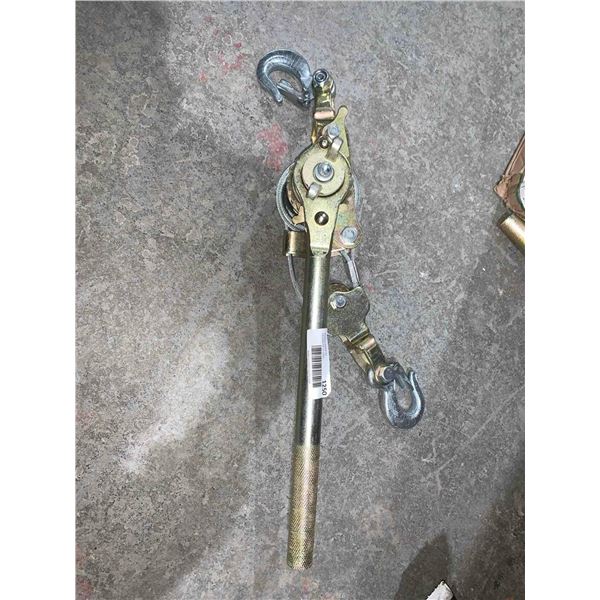 Multifunction Hand Power Puller Wired Rope Cable Puller Tighten Tool Steel Cable Gear Winch Ratchet 