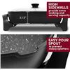 Image 3 : Elite Gourmet XL Heavy Duty 16"x13" Electric Skillet