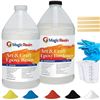 Image 1 : Magic Resin Epoxy Resin Kit for Art & Craft, 1 Gallon (3.78 L) 128oz, UV Resistant & Odorless
