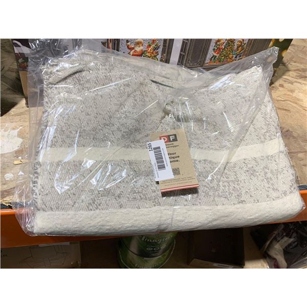 Riva Bedspread 210 x 2200cm Greige
