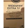 Image 3 : Regalo Widespan Extra Tall Metal Walk Thru Safety Gate White  Model 1154 DS