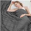 Image 1 : BETU Weighted Blanket 15 pounds for Adult Heavy Blanket, Cooling Weighted Blankets (48"x72" Twin)