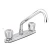 Image 1 : Belanger 3065W Dual Handle Kitchen Faucet, Polished Chrome