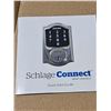 Image 3 : Schlage BE469ZP CAM 716 Connect Smart Deadbolt with Alarm with Camelot Trim in Aged Bronze, Z-Wave P