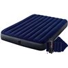 Image 1 : Intex Classic Downy Airbed Set with 2 Pillows and Double Quick Hand Pump, Queen