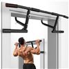 Image 1 : ONETWOFIT Pull Up Bar for Doorway, 440 lbs Heavy Duty Adjustable Portable Upper Body Fitness Workout