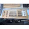 Image 1 : Boiseries Can-Air Woodworks Inc Oak Hardwood Air Vents Unfinished 6" x 14" Lot of 3