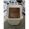 Image 1 : XL Cat Litter Box with Dome Lid for Privacy