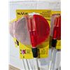 Image 2 : Lot of 6, 46-72" Telescopic Reflective Driveway Markers