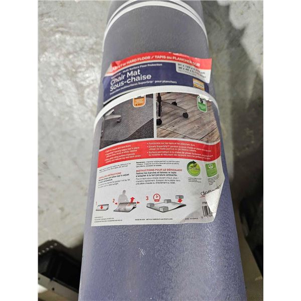 Plastic Floor Protector Chair Mat  91x122"