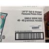Image 2 : Frito Lay Salt & Vinegar Chips (40 x 40g)