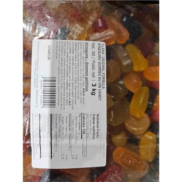 Clara Orginal Formula Winegums (3kg)
