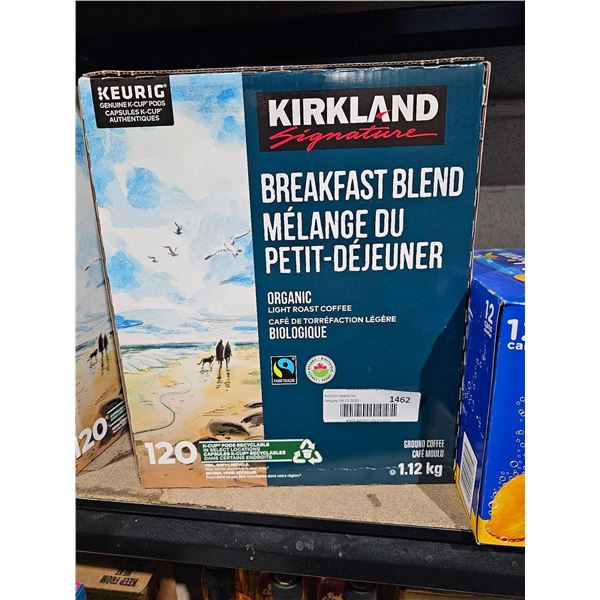 Kirkland Breakfast Blend K-Cup Pods - 120 Count