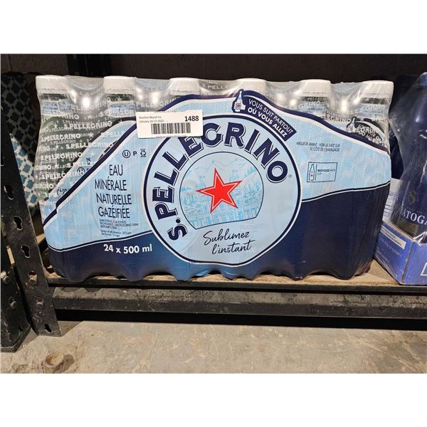 S.Pellegrino Sparkling Mineral Water 24x500ml