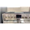 Image 2 : FULGOR MILANO F6PDF486GS1 48" STAINLESS STEEL 6 BURNER SELF CLEANING DUAL FUEL RANGE