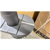 Image 4 : QSTOVES Q-FLAME Q05X BLACK OUTDOOR WOOD PELLET 106,000 BTU OUTPUT PATIO HEATER