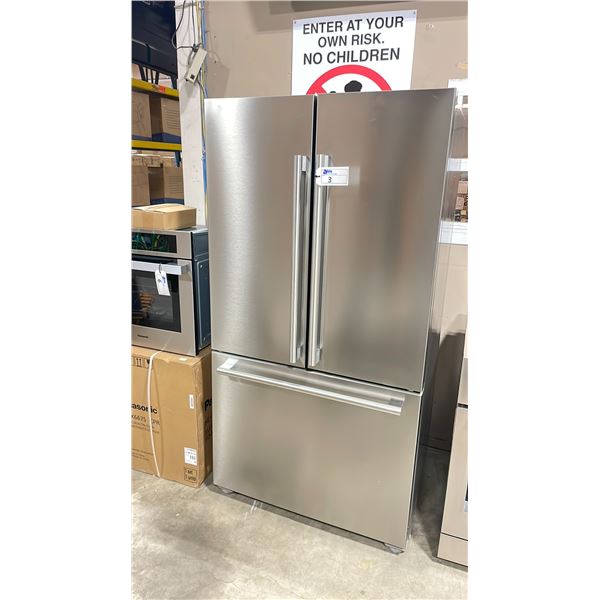 BLOMBERG BRFD2230XSS 36  STAINLESS STEEL 2 DOOR, 1 DRAWER REFRIGERATOR *IN BOX*