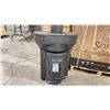 Image 2 : QSTOVES Q-FLAME Q05X BLACK OUTDOOR WOOD PELLET 106,000 BTU OUTPUT PATIO HEATER
