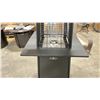 Image 3 : PARAMOUNT PH-F-127 ONYX BLACK PYRAMID FLAME TUNNEL PROPANE OUTDOOR PATIO HEATER