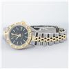 Image 4 : Rolex Ladies 2T Black Index Pyramid Bezel Wristwatch 26MM