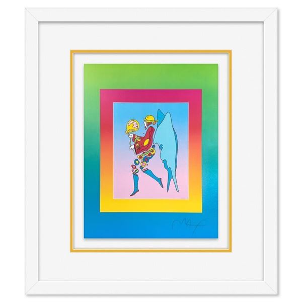 Tip Toe Floating on Blends II by Peter Max