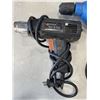 Image 2 : MASTERCRAFT ELECTRIC DRILL AND BLACK AND DECKER ELECTRIC HEAT GUN, BOTH TESTED WORKING