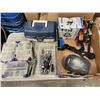 Image 1 : TRAY OF TOOLS AND SHOP SUPPLIES