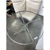 Image 2 : GLASS TOP PATIO TABLE